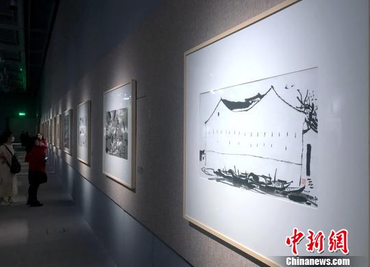 走進(jìn)吳冠中的繪畫世界80件作品湖南展出